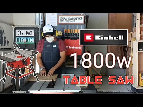 Einhell Table Saw Full Video Review | 1800w Table Saw for DIY Projects