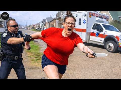 Karen Goes Nuts After Getting Arrested