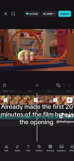 Toy Story Live Action Film Opening Scene