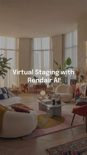 Rendair on Instagram: "Comment 'BF' to get info about Black Friday discount!! I love exploring different interior styles, testing furniture layouts, finishes, and atmospheres becomes so much faster with Rendair AI. You can try it through CHAT or with Virtual Staging inside the EDIT tab. Try it now with Black Friday: 50% off yearly plans➡️ rendair.ai"