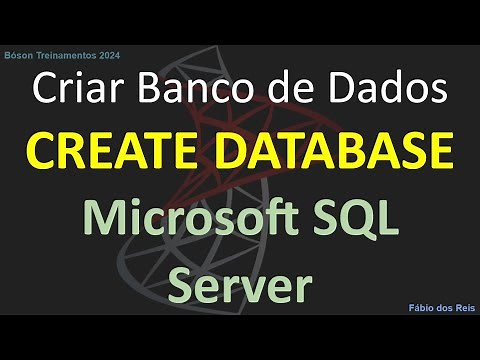 Como criar bancos de dados no SQL Server com CREATE DATABASE