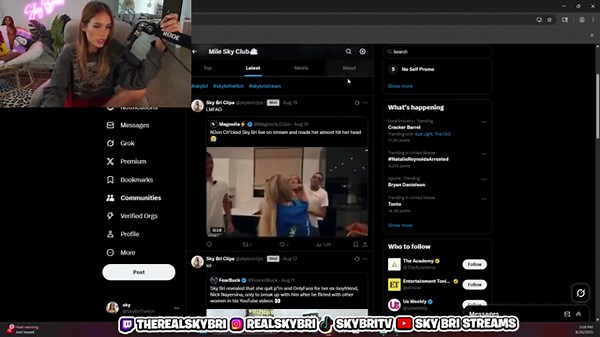 Join The Sky Bri Twitter Community