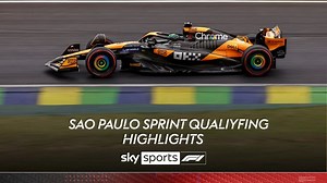 Sao Paulo GP: Oscar Piastri snatches Sprint Qualifying pole from Lando Norris with Max Verstappen in fourth