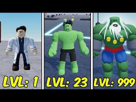 I Unlocked KING HULK Transformation! Over 10M Power in Muscle Transform Simulator