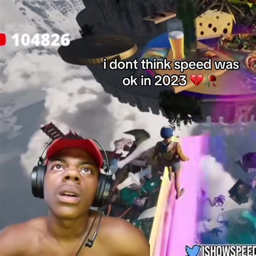 IShowSpeed crashing out for 8 minutes straight after falling when playing only up. #ishowspeedclips #onlyup