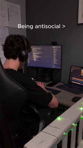 In my eyes it's a good thing 😌 #coding #software #programmer #antisocial