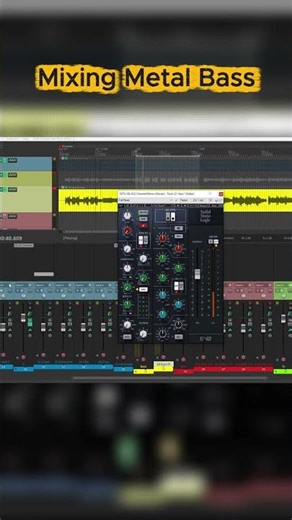 Mixing Metal Bass. Full video on my channel