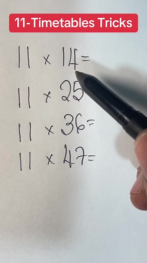 How to do your 11-Timetables | Hacks to know about your timetables #math #education