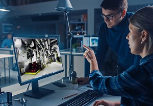 Solutions logicielles d'entreprise pour les jumeaux numériques 3D | Prevu3D