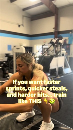 Want real softball speed? Start with single-leg explosion #softballtraining #softballplayers #speed