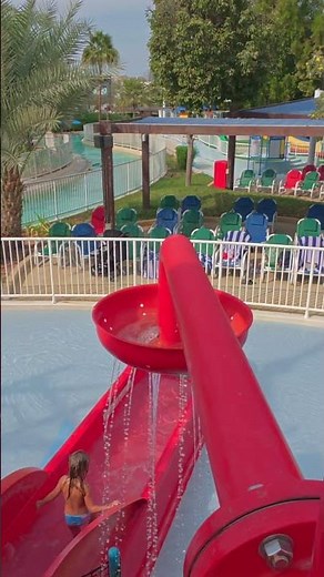 RED Water Slide at Legoland Dubai 🇦🇪