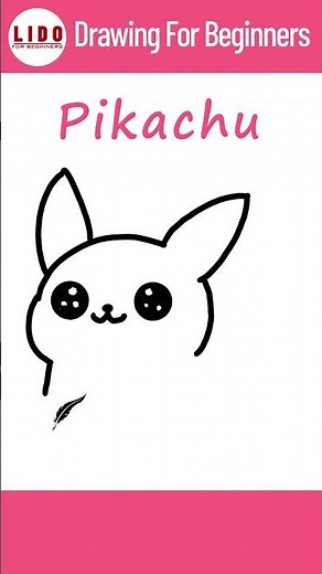 How to Draw Pikachu for Kids & Beginners | Simple Step-by-Step Drawing Tutorial #lidoartworks