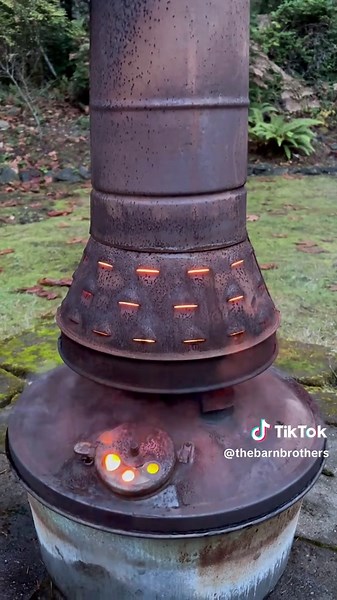 Time to light the smudge pot. #heater #wasteoil #fire