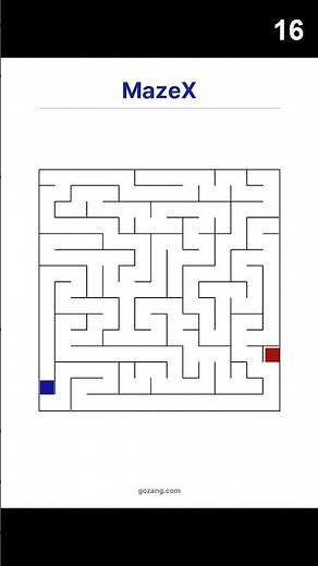Free Printable Maze for Kids #1 | Beginner Maze Puzzle #Shorts