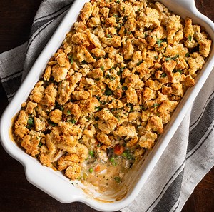 Chicken Pot Pie With Savory Crumble Topping | America's Test Kitchen