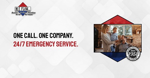 HVAC, Plumbing, & Electrical Company in Alexandria, VA | M.E. Flow