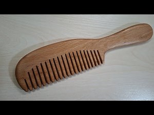 How to Make a Wooden Comb