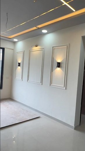 best wallmoulding design || DIY wall moulding design #interiordesign #shorts #viral