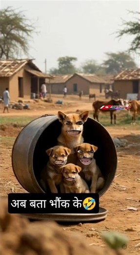 कुत्ते की रंगदारी🤣 #thetharpuns #hinarahulvlog #shorts #viral #trending