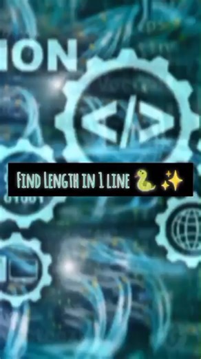 Find string length in python using len() 🐍 💡 #shorts #python #coding #shorts