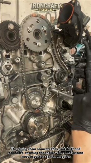 Timing Chain Replacement Explained! Engine Timing Setup #Mechanic #EngineRepair #DIY