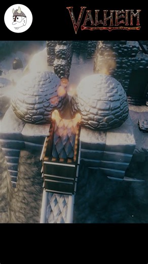 Transport Items Using Gravity #valheim #valheimgameplay #gaming #fyp #fypage