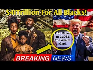 JUST IN‼️Will Reparation Payments of $151 Million For Each Black American close the Wealth Gap?