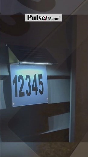 Easy DIY Upgrade: Solar House Number Light