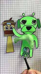 Gog The Alien Green Dog pregnant Transformation