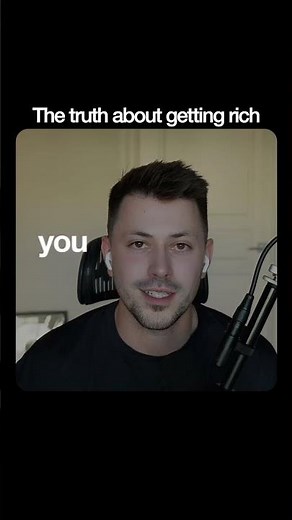 The truth about getting rich #entrepreneur #businessowner #entrepreneurship