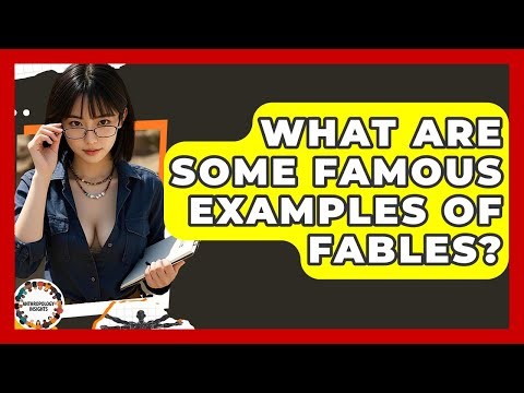 What Are Some Famous Examples Of Fables? - Anthropology Insights