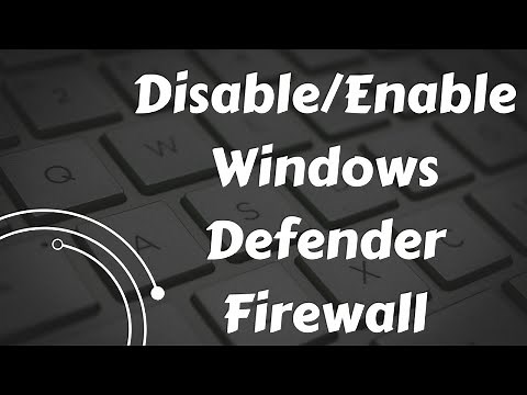 How To Disable or Enable Windows Defender Firewall in Windows 11 || FIREWALL