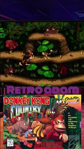 Donkey Kong Country SNES gameplay