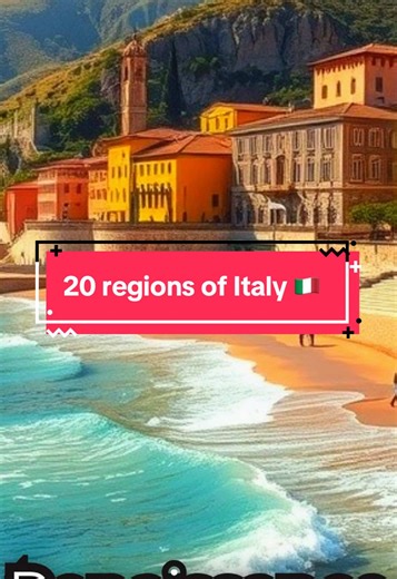 ⚡ 20 regions, endless flavors, one unforgettable Italy. 🇮🇹✨ Which region should I cover next? #italy🇮🇹 #fyp #travelitaly #viral #italianfood