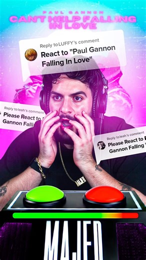 Majed reacts to Falling In Love by Paul Gannon