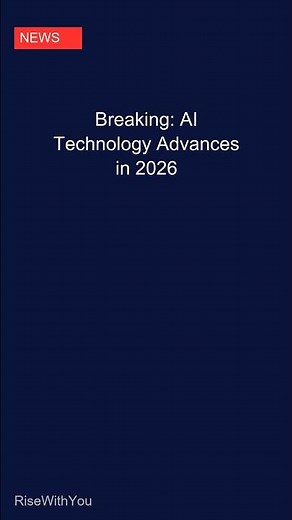 Breaking: Breaking: AI Technology Advances in 2026