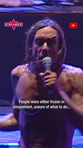 Iggy Pop and The Stooges were never known for calm performances.