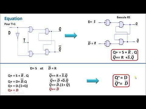Bascule D #Logique séquentielle# partie 5