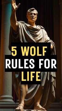 5 Wolf Rules That Will Make You Unstoppable. #shorts #stoicism #motivation #wisdom #stoic