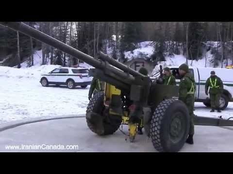 Watch Canadian troops use artillery to control avalanches