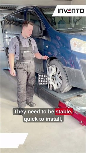 Did you know that in 3D wheel alignment, it all starts with the clamps? 👀🔩 #invento