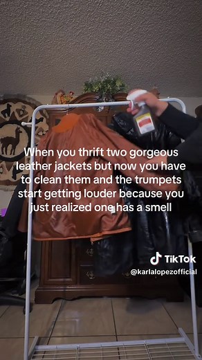 How to Remove Smell from Thrifted Leather Jacket