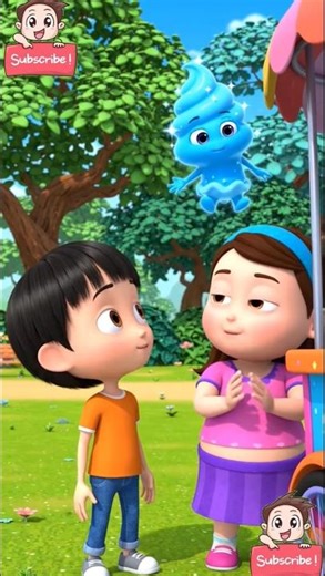 “Time Freezing Ice Cream 🍦⏸️ | Magic Kids Story | 3D Animated Short”