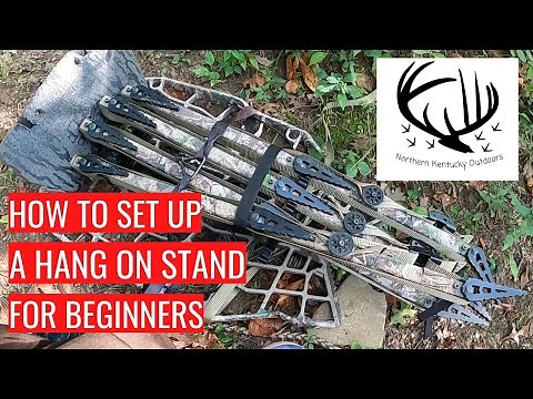 How to set up a Hang on mobile tree stand!