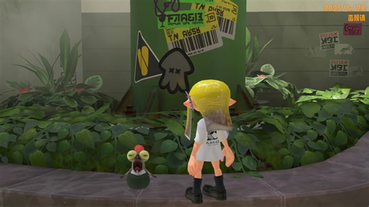 生筋子-蜡笔泡/绿双/银喷/4K【斯普拉遁3/Splatoon3】