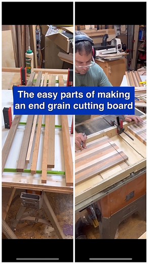 4.4K views · 30 reactions | I’m making another end grain cutting board and I wanted to show the steps, but I can really only show these parts. I’m using @titebondproducts and Bessey clamps to get started and they are always amazing!#cuttingboard #endgraincuttingboard #woodworkforall #dowoodworking #woodworker #woodwork #woodshop #maker #novicewoodworker #woodshed #toolsinaction #woodworkingproject #tb3 #clamps | Newman Specials Custom Woodworking | Facebook