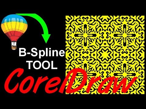 Corel Draw Tips & Tricks Draw this with the B Spline TOOL