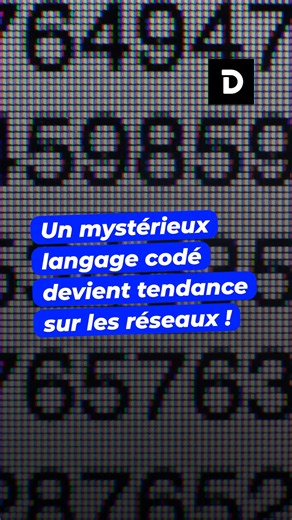 Un mystérieux langage codé devient tendance sur les réseaux ! | Demotivateur
