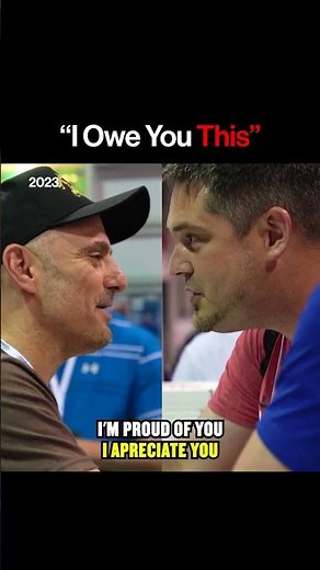 I owe you this