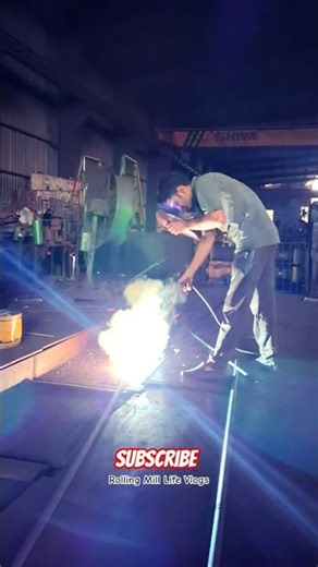 Rolling Mill Life 🔥🥽 #shorts #rollingmill #shortsfeed #steelindustry #trending #poetry #sad #quotes